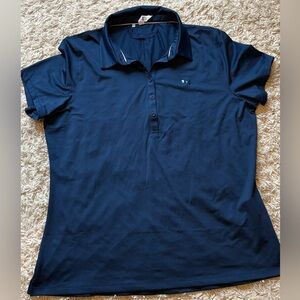 Under Armour Men's Dark Blue Polo Shirt
